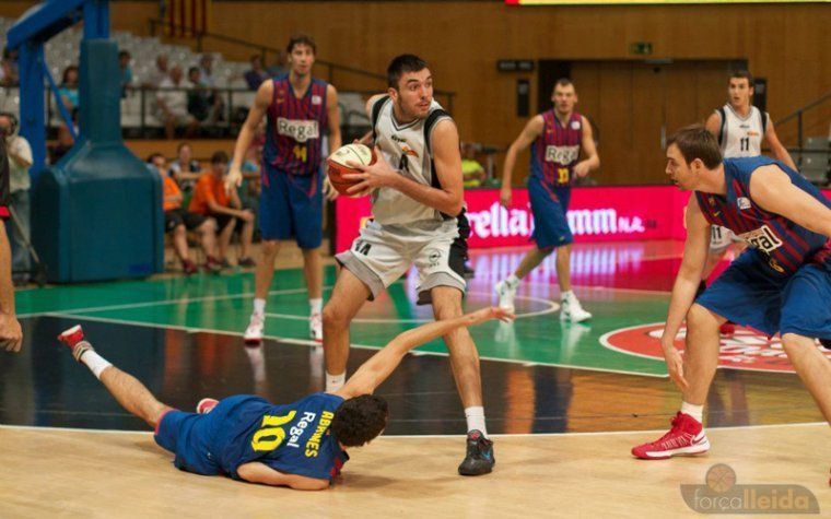 El Força Lleida perd contra el Barça Regal a Badalona