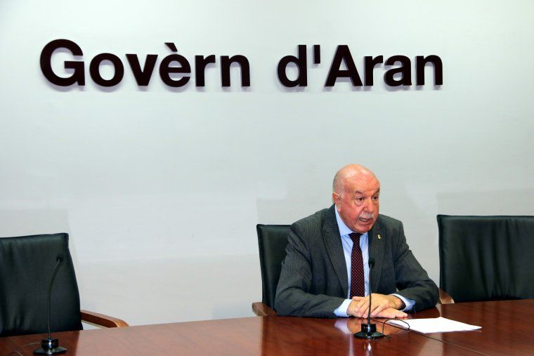 El síndic d'Aran, Carlos Barrera