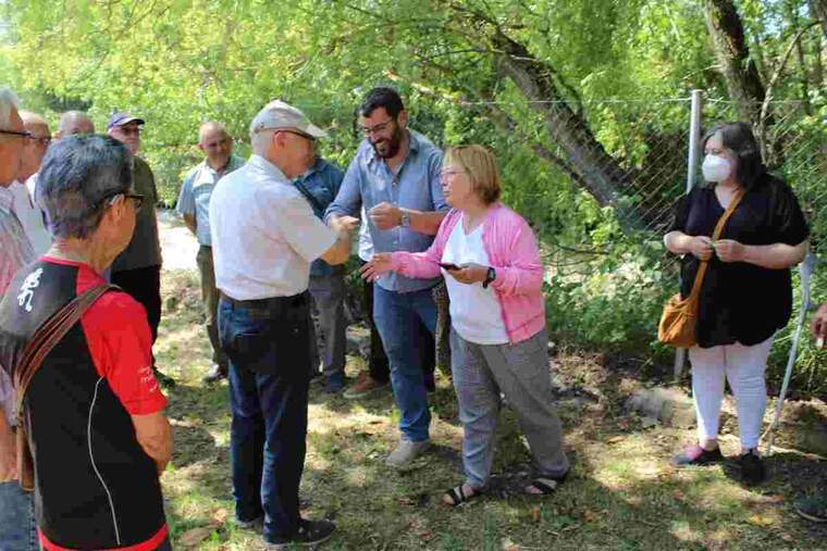 Entrega de claus dels horts a la gent gran de la Seu d'Urgell