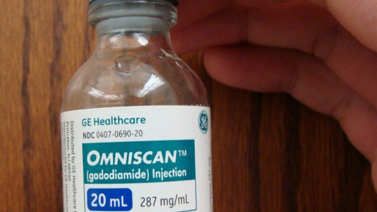 Imagen de un frasco del fármaco 'Omniscan’