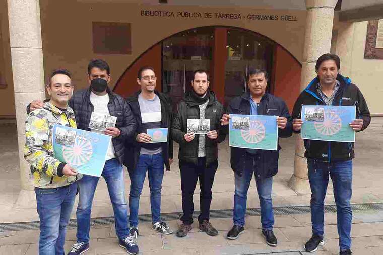 Imatge de la presentació del dia del poble gitano a Tàrrega