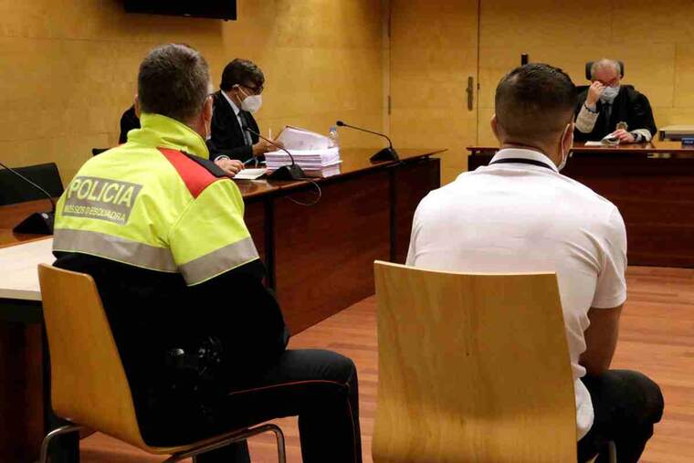 Imatge de l'acusat d'assaltar una àvia a Girona