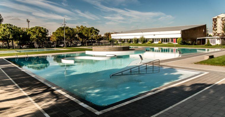 Imatge de les piscines de Mollerussa