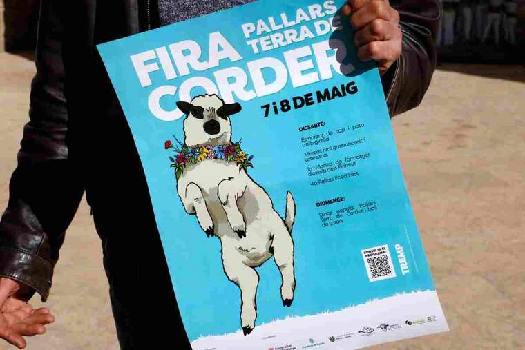Imatge del cartell de la fira del corder de Tremp