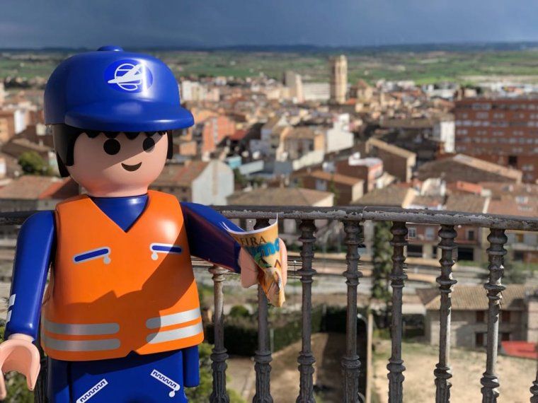 Imatge del Playmobil gegant