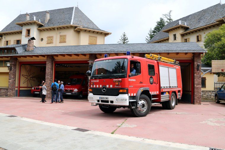 Els bombers voluntaris del Pont de Suert deixen de prestar el servei davant les discrepàncies amb el Govern