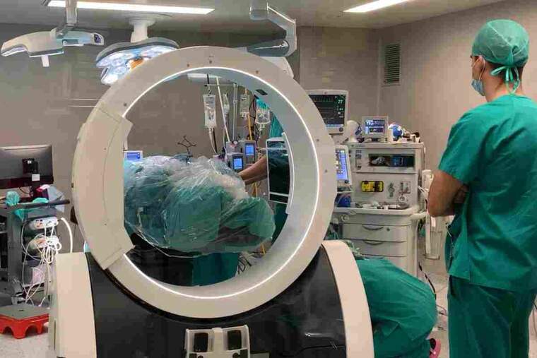 Imatge d'un robot a l'Arnau de Vilanova