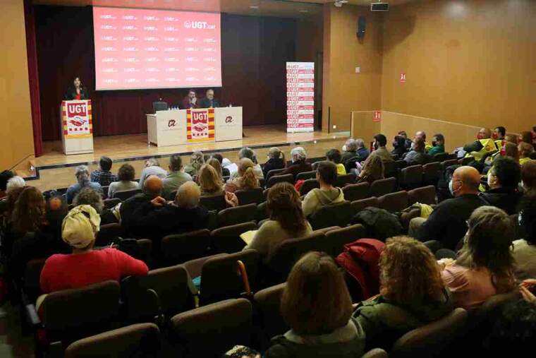 Imatge d'una reunió d'UGT