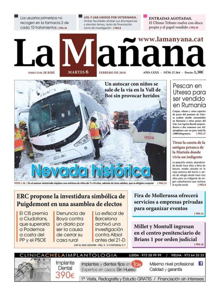 La Mañana, 6 de febrer del 2018