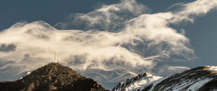 Més imatges dels núvols 'fantasma' del Pallars