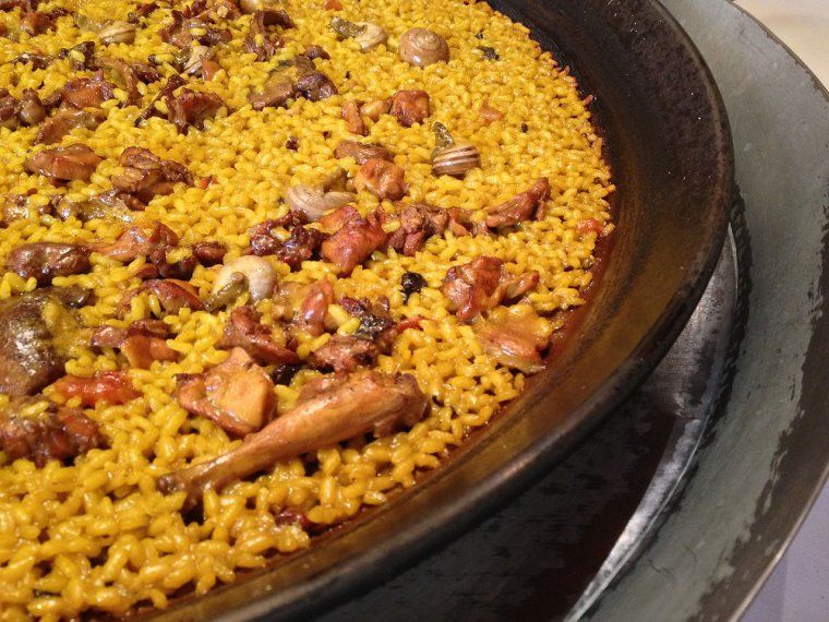 Paella a Paco Gandia