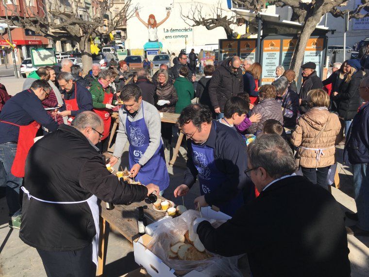 S'han elaborat 800 racions de caragols